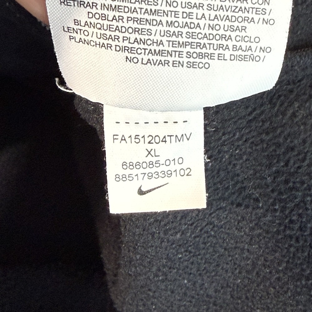 Nike Golf Mens Therma-FIT 1/4 Zip Pullover Size XL Black Performance Activewear - Picture 7 of 9